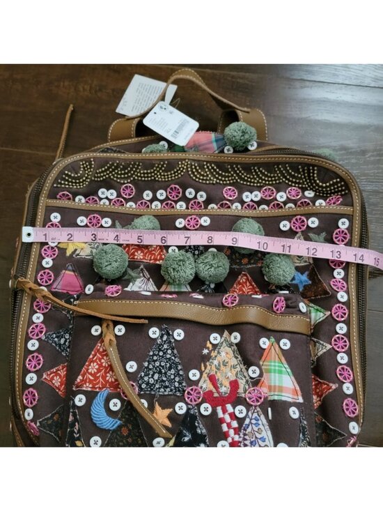 Free People The Falls Bexley Backpack Vintage Maximalist Hippie Retro Patchwork main image 4